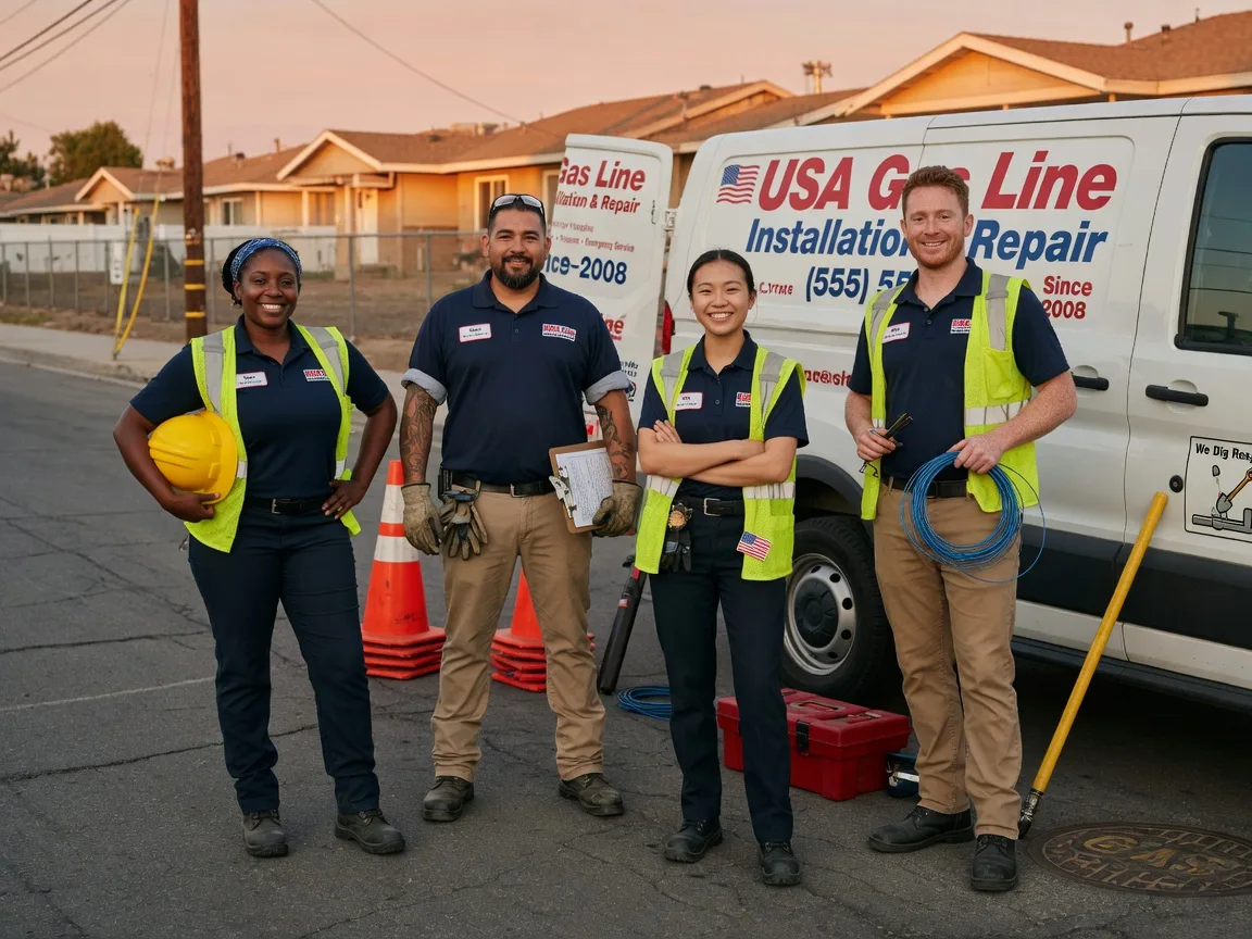 Gas Line Installation company in Wyocena, WI